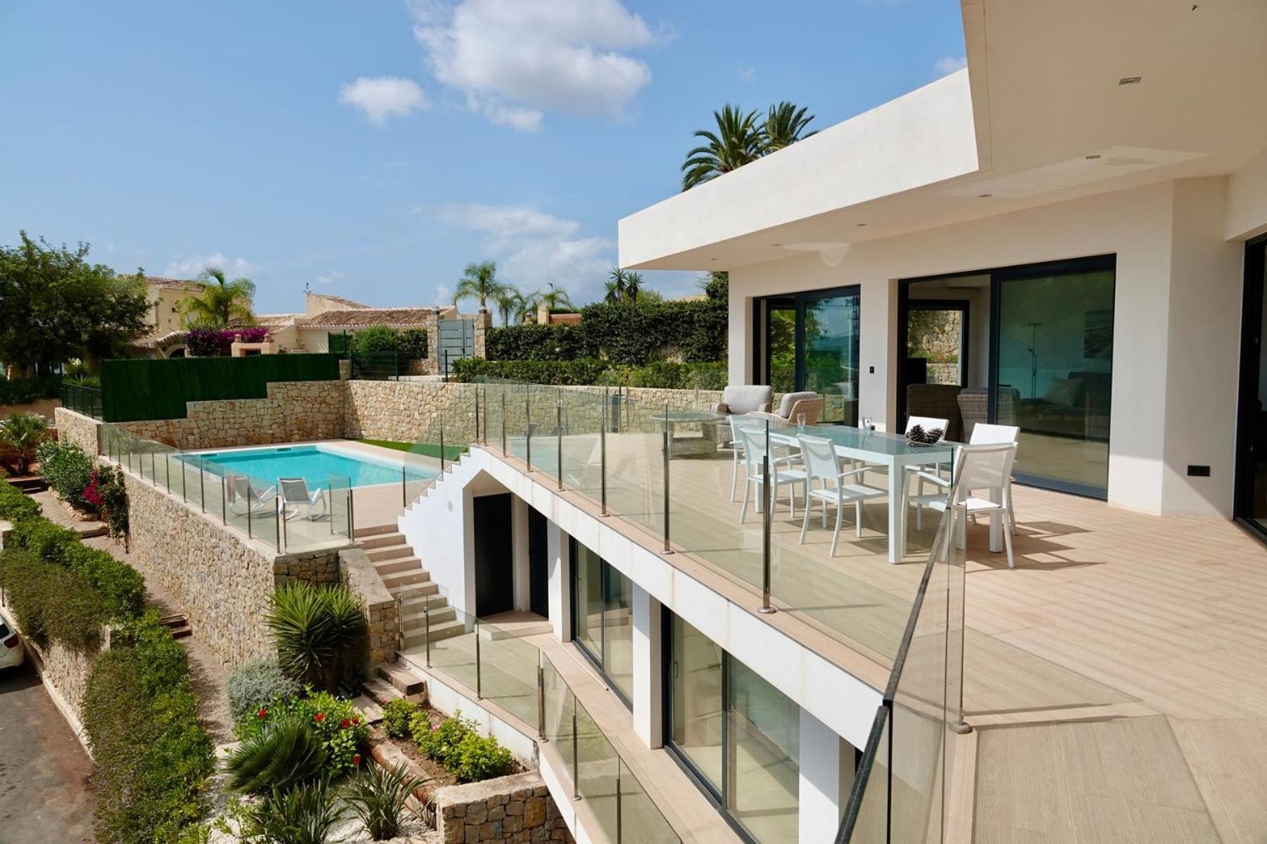 Villa Lujo Con Vistas Al Mar Villa Dulcinea By El Conserje, Cerca Del Puerto Y Sus Servicios Javea Dış mekan fotoğraf