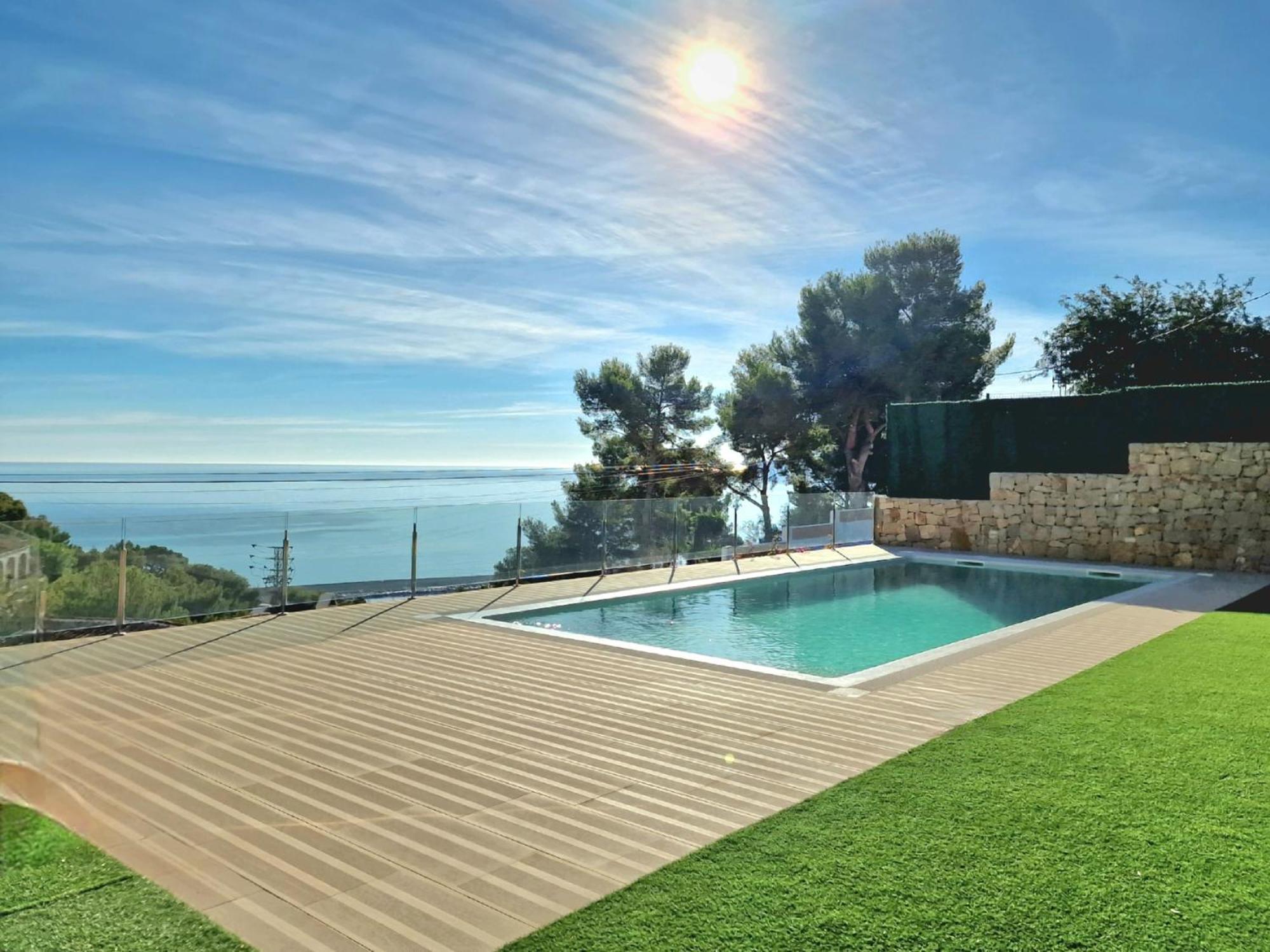 Villa Lujo Con Vistas Al Mar Villa Dulcinea By El Conserje, Cerca Del Puerto Y Sus Servicios Javea Dış mekan fotoğraf